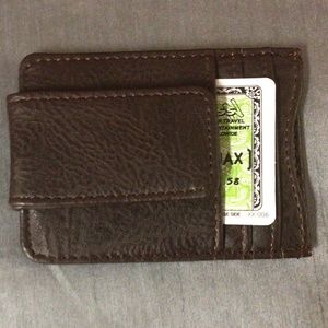 Magnetic money clip-Chocolate